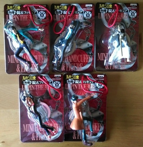 Lupin iii set 5 mini - -,