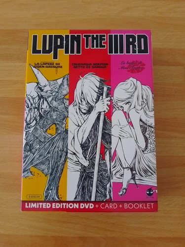 Lupin iii trilogia dvd - trilogia,