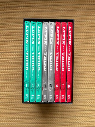 Lupin iii part blu ray - lupin,