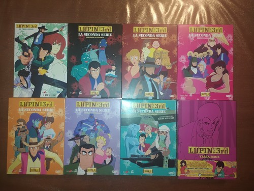 Serie dvd lupin iii 3 - di, iii.