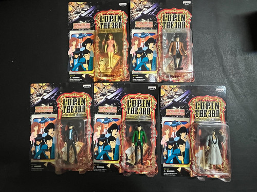 Action figure lupin the 3rd - action,